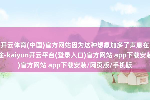 开云体育(中国)官方网站因为这种想象加多了声息在介质中的传播旅途-kaiyun开云平台(登录入口)官方网站 app下载安装/网页版/手机版